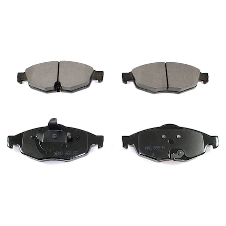 Pronto Dura Premium Brake Pads Front, Bp869Ms BP869MS